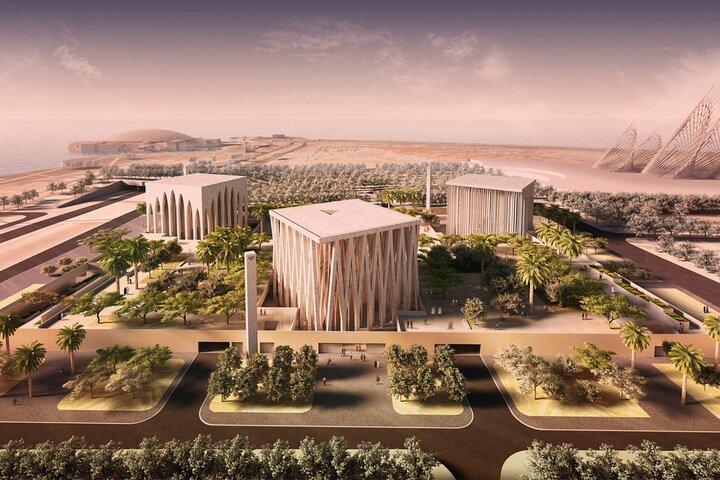 Excursion privée d'une journée à Abu Dhabi avec visite du temple hindou