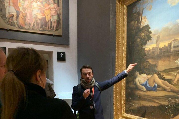 Uffizierna Liten grupp guidad tur