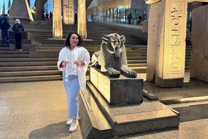 Grand Egyptian Museum, Saqqara & Giza Pyramids Tour