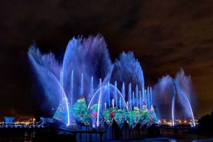 Singapore Night Extravaganza Cruise Light Shows und Satay Delight