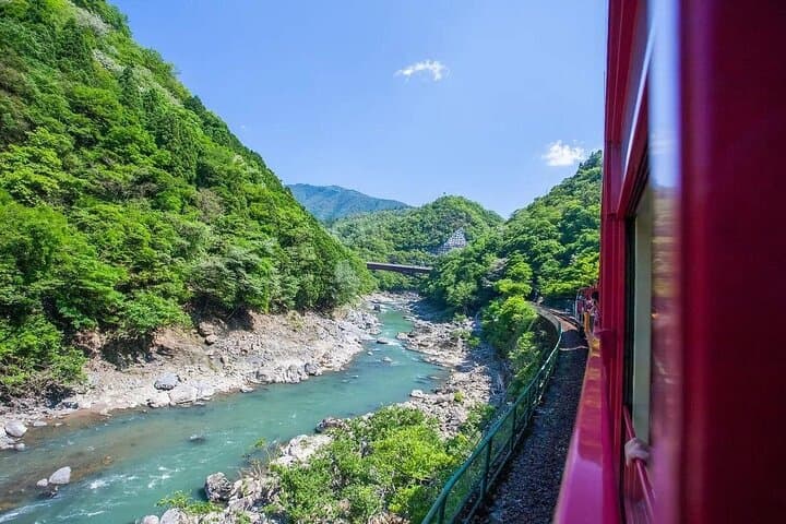 Arashiyama Sagano Romantic Train，Fushimi Inari Taisha & Nara Park