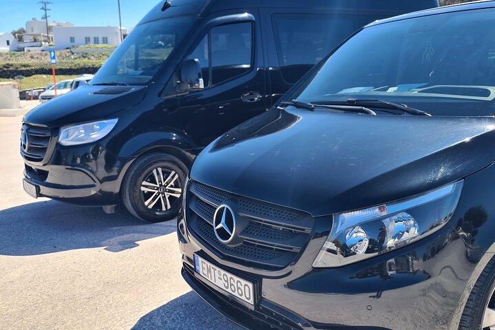 Santorini Transfers Privados | Qualquer Pick-Up para qualquer destino
