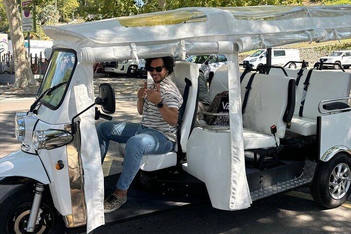 Visite en tuk-tuk du centre de Madrid