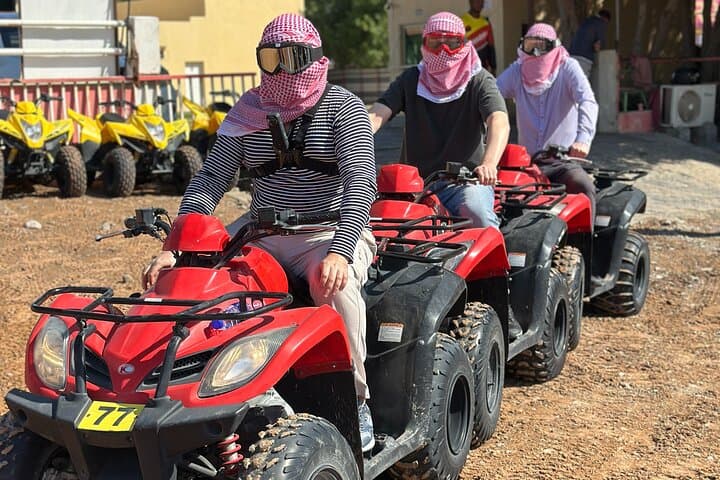 Dubai Morning Desert Safari with Quad Bike sharing Car