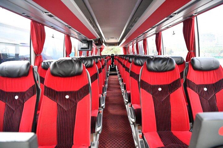 Ônibus de transporte de Aeroporto de Istambul para Taksim ou de volta