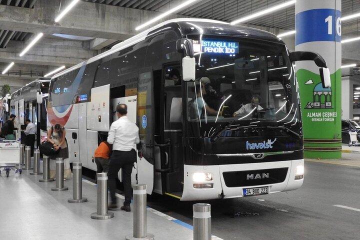 Shuttlebus van Sabiha Gokcen (SAW) naar Istanbul Airport (IST)