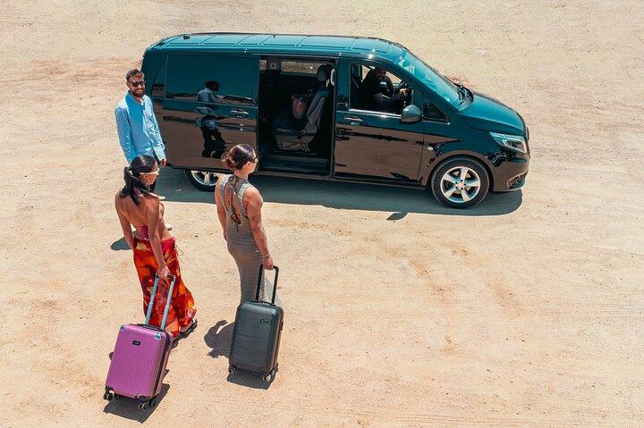 Mykonos Transfer: Flygplats - Hamn (Ankomster - Avgångar) till hotellet