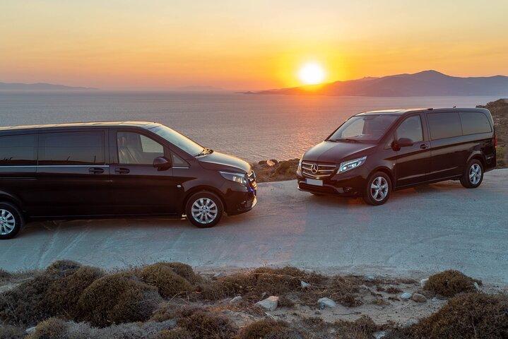 Traslado Mykonos: Aeropuerto - Puerto (Llegadas - Salidas) al Hotel