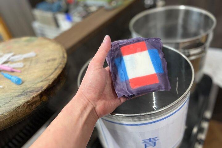 Kurs zum Binden von Itajime-Shibori-Schals