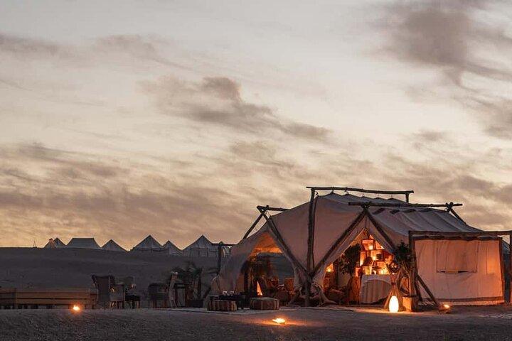 Camel Ride and Sunset Dinner in Agafay Desert