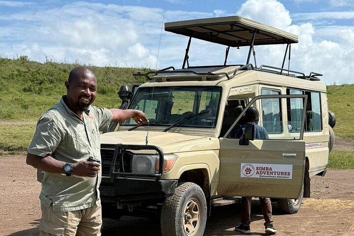 4-dagars äventyrscamping Safari till Tarangire, Serengeti och Ngorongoro