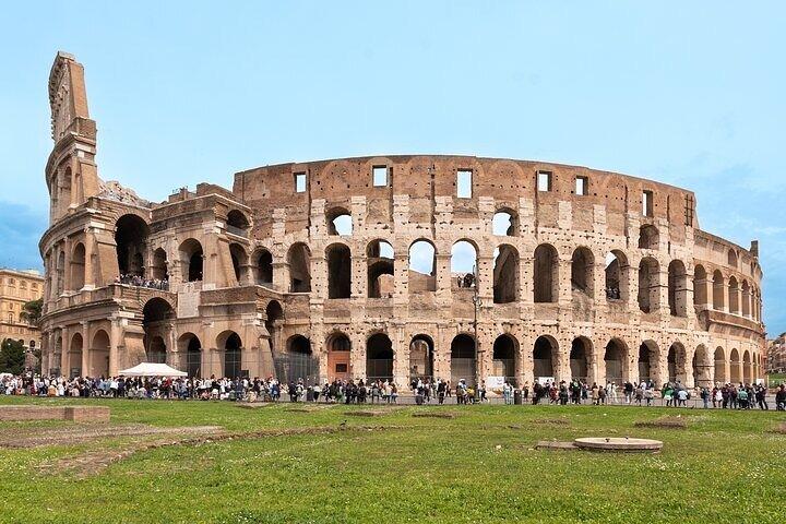 Rome : Colisée avec Forum romain et visite guidée de la colline du Palatin