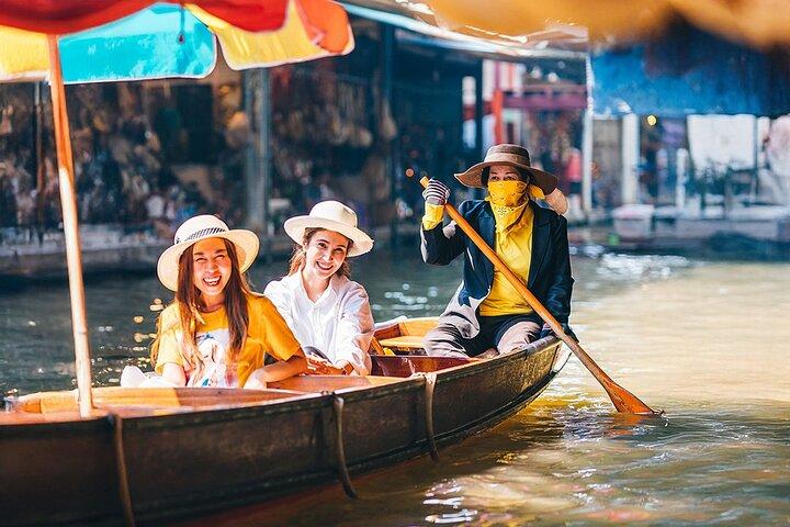 Bangkok Grand Palace, marché flottant et marché de Maeklong