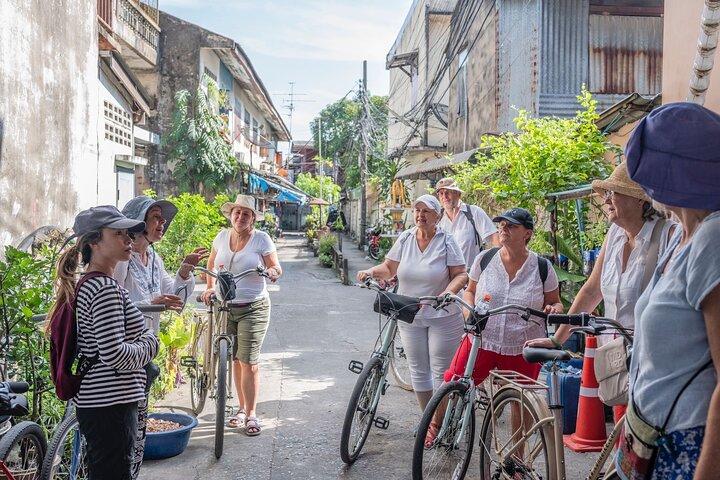 Bangkok: Fahrrad- und Longtail-Bootstour mit Mittagessen