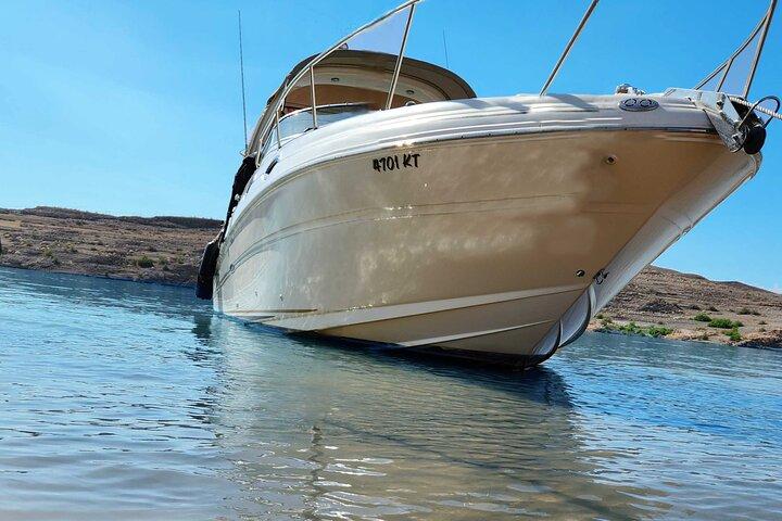 Tour privato di Lake Mead in barca