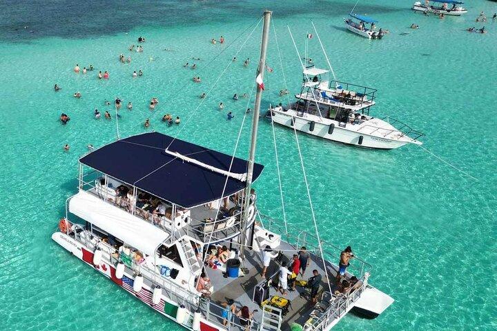 Katamaran-Tour in den Himmel in Cozumel