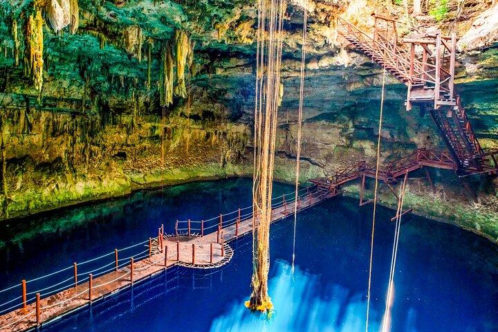Chichén Itzá Premier Tour com Cenote Xunáan, Valladolid e Almoço