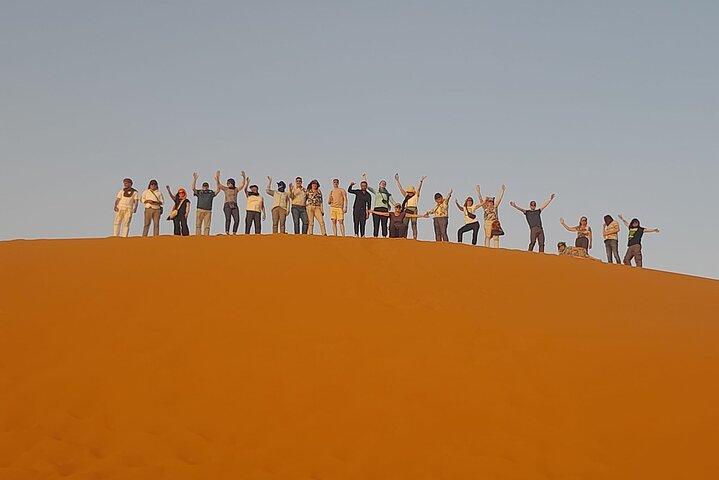 Excursão de 3 dias ao deserto do Saara de Marrakech de volta a Marrakech