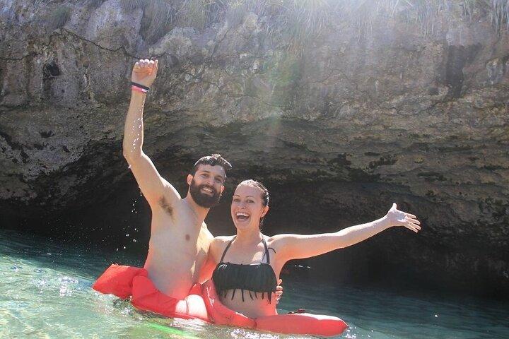 Zeil naar Playa Escondida in Puerto Vallarta met lunch en snorkelen