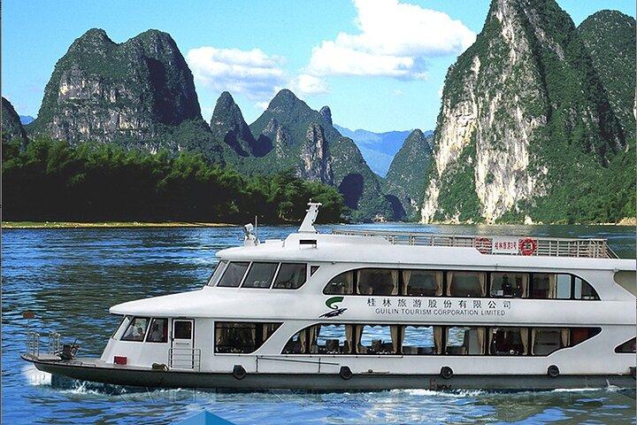 Cruzeiro privado de 1 dia no rio Li a partir de Guilin com bicicleta