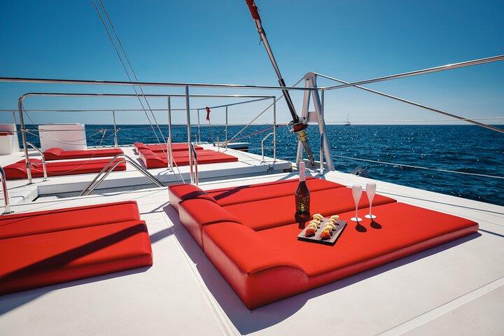 4 - Excursion d'une heure en luxueux catamaran à Porto Rico - Gran Canaria