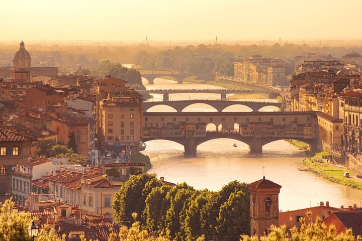 Private transfer: Naples to Florence with 2 hours for sightseeing