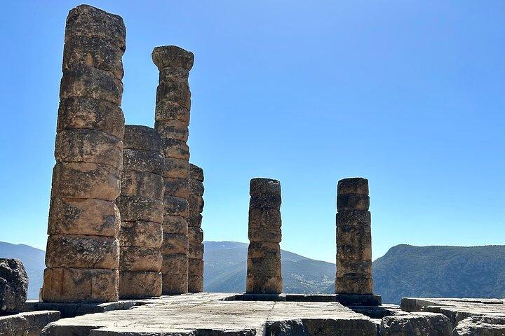 Tour di un giorno a Delfi e Arachova: un viaggio nell'antica Grecia