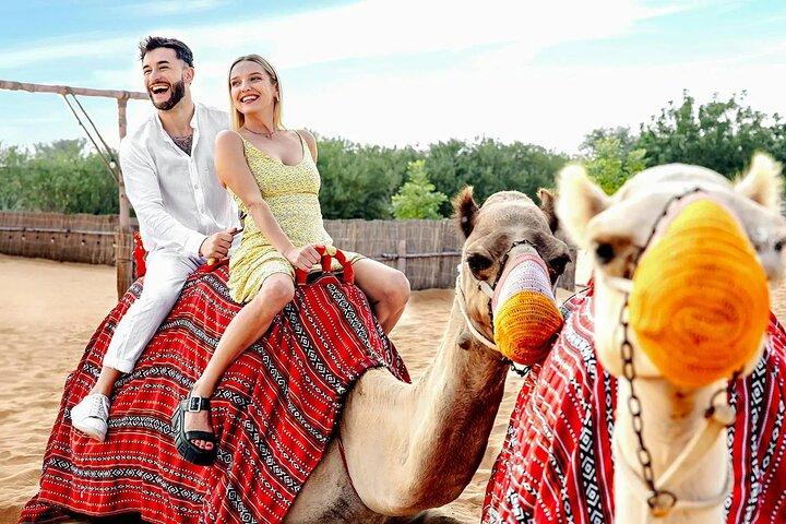 VIP Red Dune Safari mit Live Shows & Grillabend Kamelritt