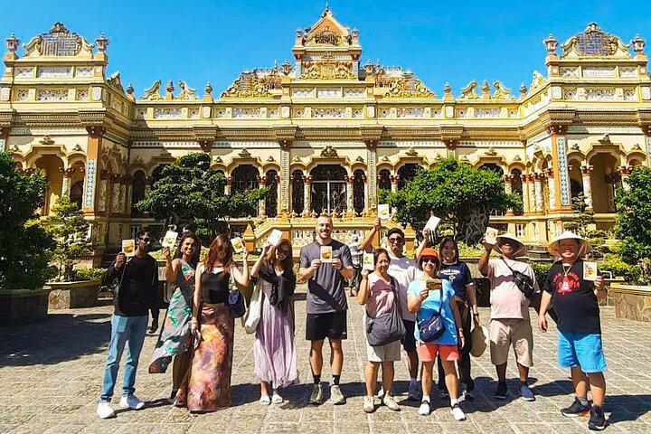 Excursion d'une journée en petit groupe dans le delta du Mékong