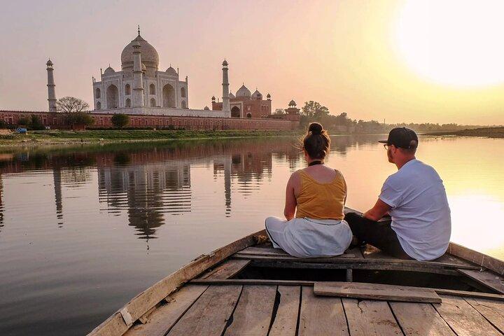 Fra Delhi: 7-dages privat Golden Triangle Tour med Amritsar