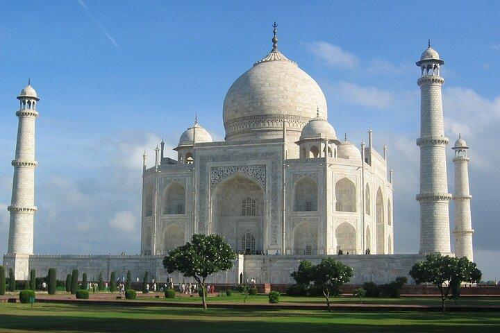 Overnatningstur til Taj Mahal og Agra Fort fra Delhi