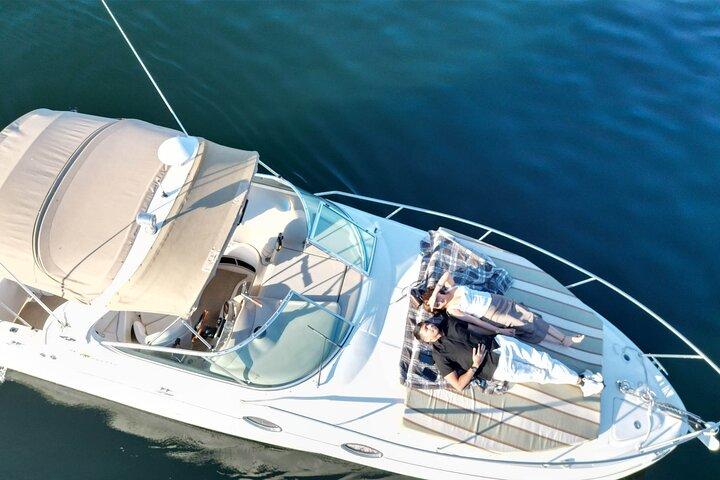 Tour privato di Lake Mead in barca