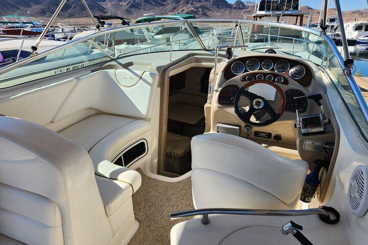 Tour privato di Lake Mead in barca
