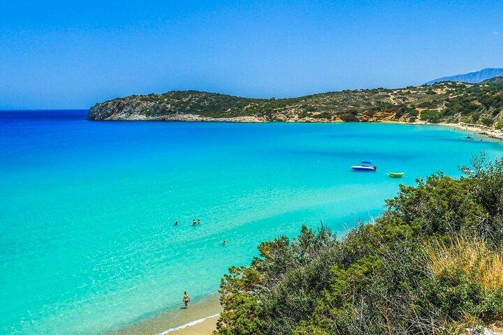 Kreta und Heraklion Gebiete Direkter Tagesausflug Voulisma Beach