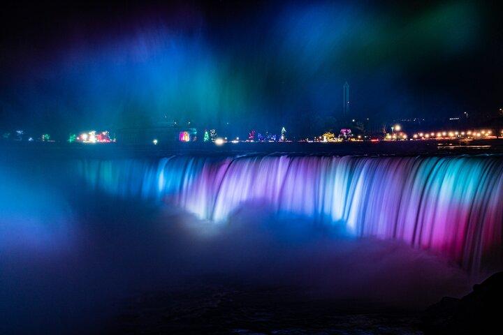 Niagara Falls Nightlight Experience com fogos de artifício (US Side)