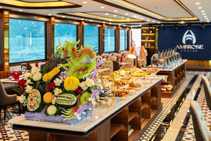 Halong Bay Ganztagestour Luxus-Kreuzfahrt ab Halong