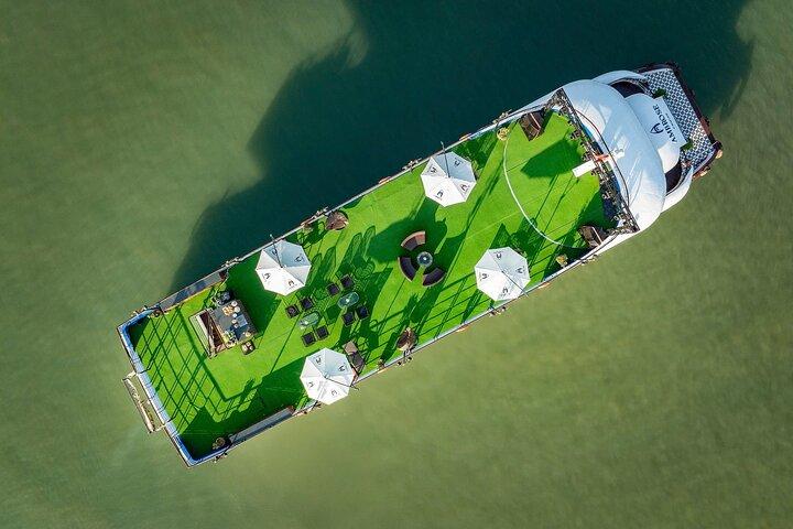 Halong Bay Ganztagestour Luxus-Kreuzfahrt ab Halong