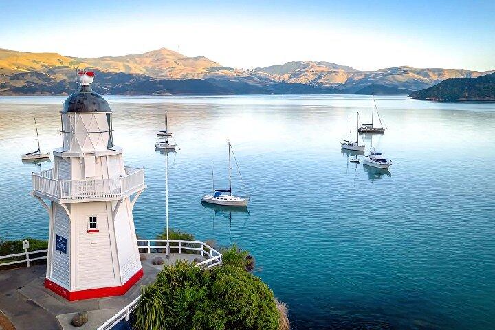 Akaroa dagstur fra Christchurch Return