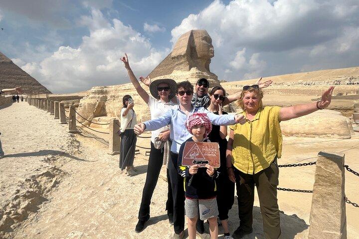 Privat Giza pyramider & GEM Tour från Alexandria hamn