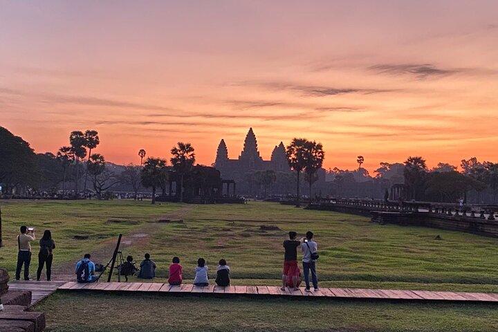 Expedição de observação do nascer do sol em Angkor Wat de Siem Reap