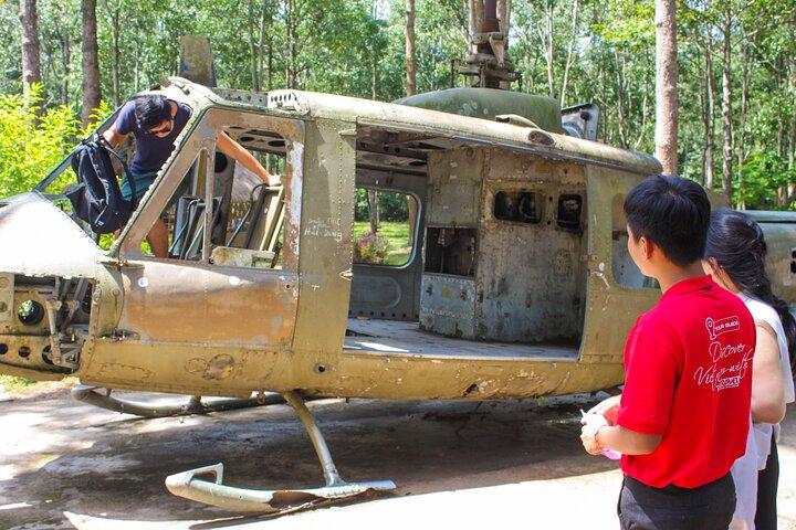 Tour subterrâneo de Cu Chi - Aprenda a guerra do Vietnã com outros