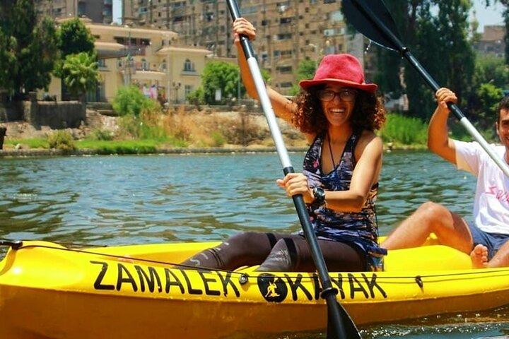 Cairo Adrenaline Rush Nijl Kajakken en Hoge Touwen Avontuur