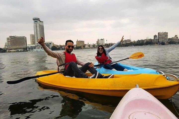 Cairo Adrenaline Rush Nijl Kajakken en Hoge Touwen Avontuur