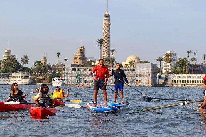 Cairo Adrenaline Rush Nijl Kajakken en Hoge Touwen Avontuur