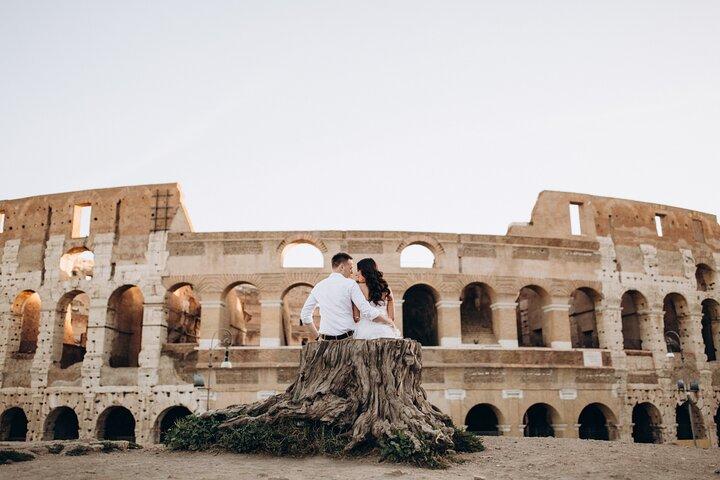 Privé fotoshoot bij zonsopgang of zonsondergang in Rome