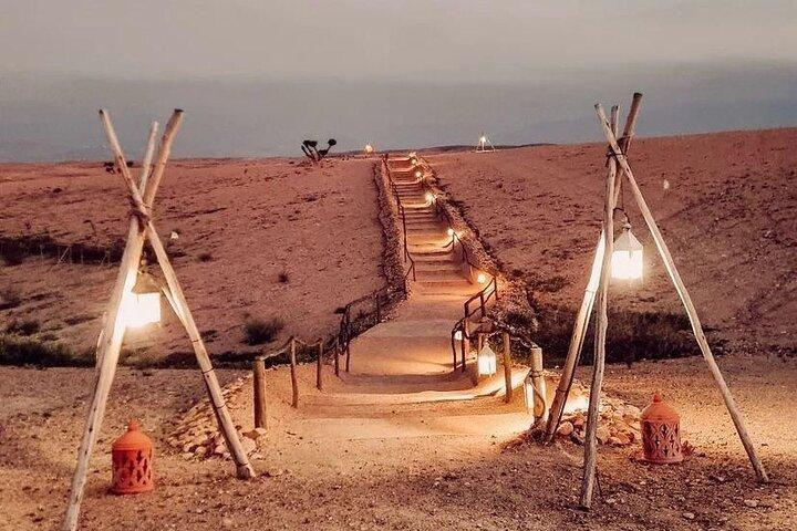 Scopri il campo di lusso nel deserto di Agafay per 2 giorni, 1 notte.