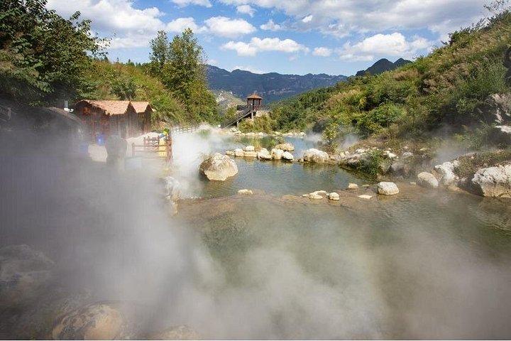 高速鉄道で二竹江風景区内覧会