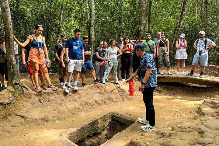 Excursão de 1 dia aos túneis de Cu Chi e ao Delta do Mekong com um pequeno grupo