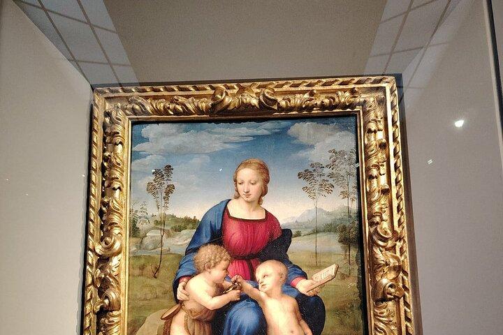 Uffizierna Liten grupp guidad tur