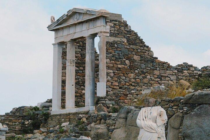 Mykonos Delos Rhenia Daglig kryssning med grill, drycker och transfer